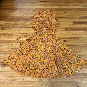 🎤🎉 Nanette Lepore Sleeveless Floral Dress Sz 10